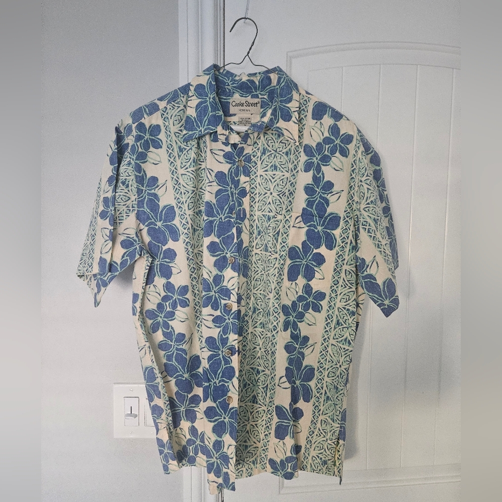 Cooke Street Hawaiian Shirt Size M